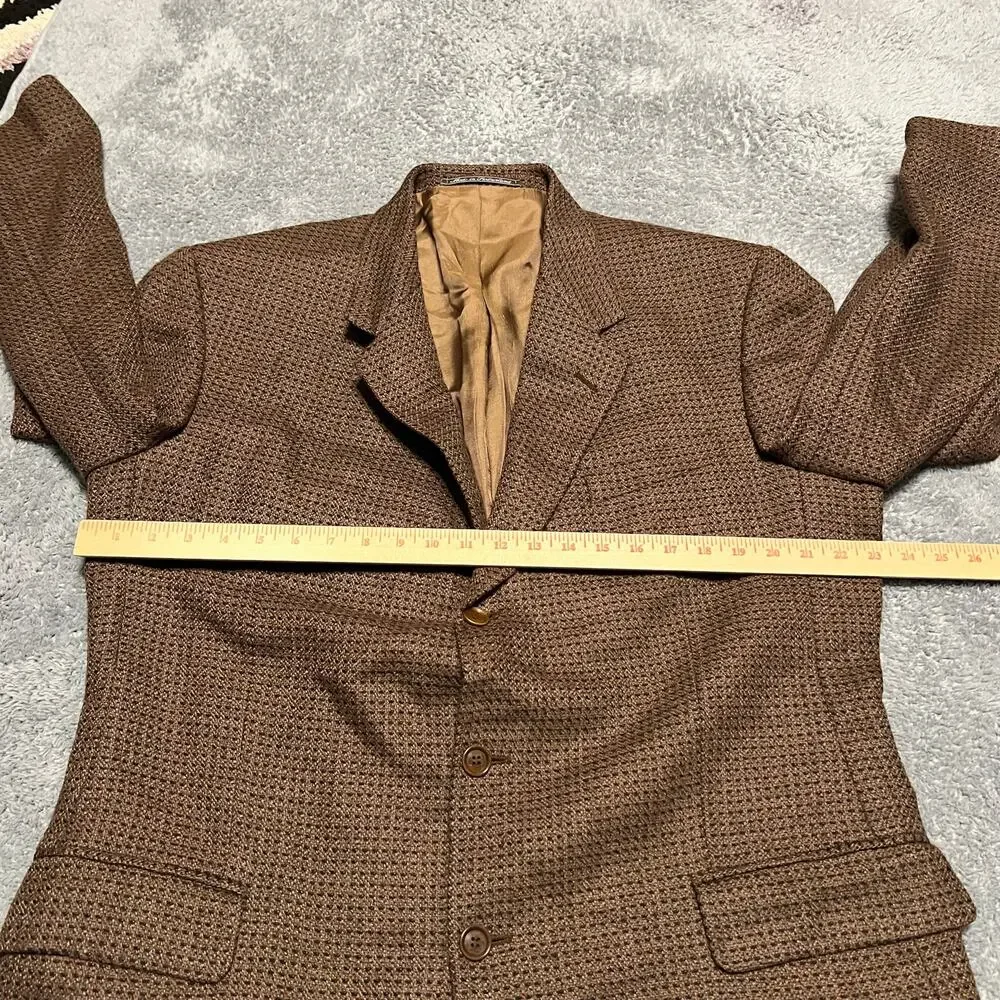 Ermenegildo Zegna Soft Sport Coat Blazer Mens 56 US 44 Casual Jacket Wool